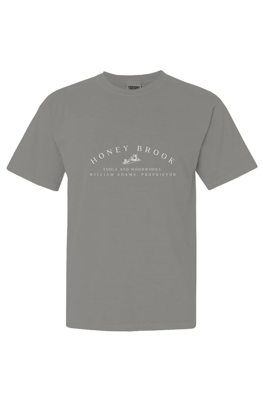 Honey Brook Tools and Woodworks Heavyweight T Shirt--Gray