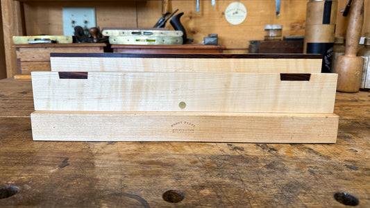 Honey Brook Winding Sticks--Limited Edition in Curly Maple with Cocobolo Sighting Inlays-Set Two of Three