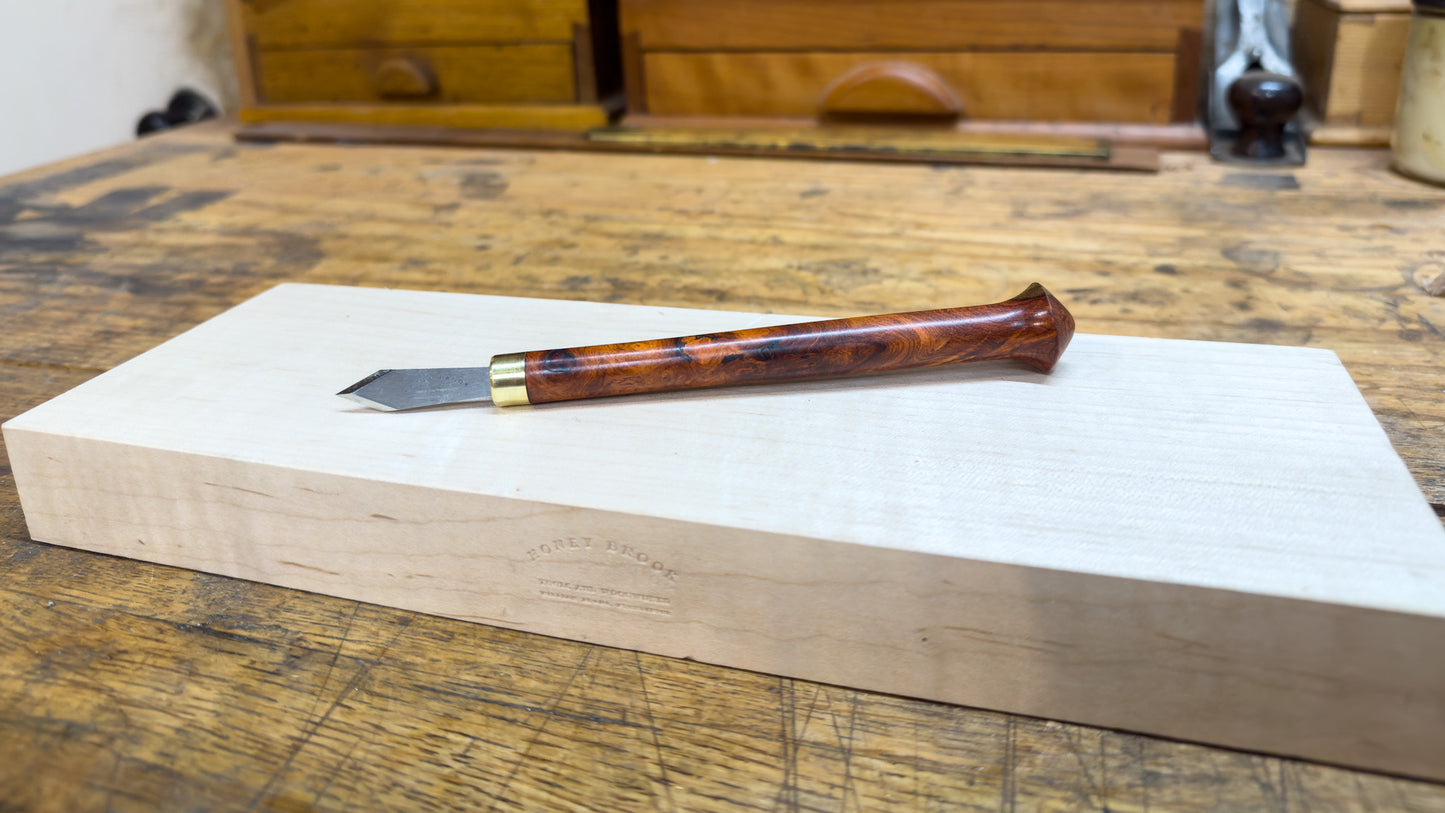 Limited Edition Four-Piece Honey Brook Tool Set in Amboyna Burl