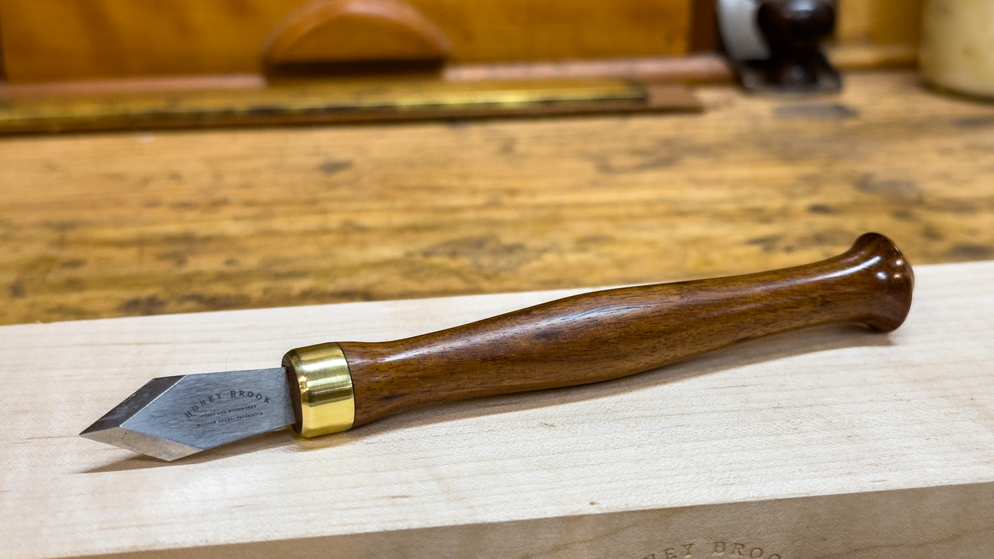 Two-Piece Set--Honey Brook Marking Knife and Dovetail Knife Set in Granadillo