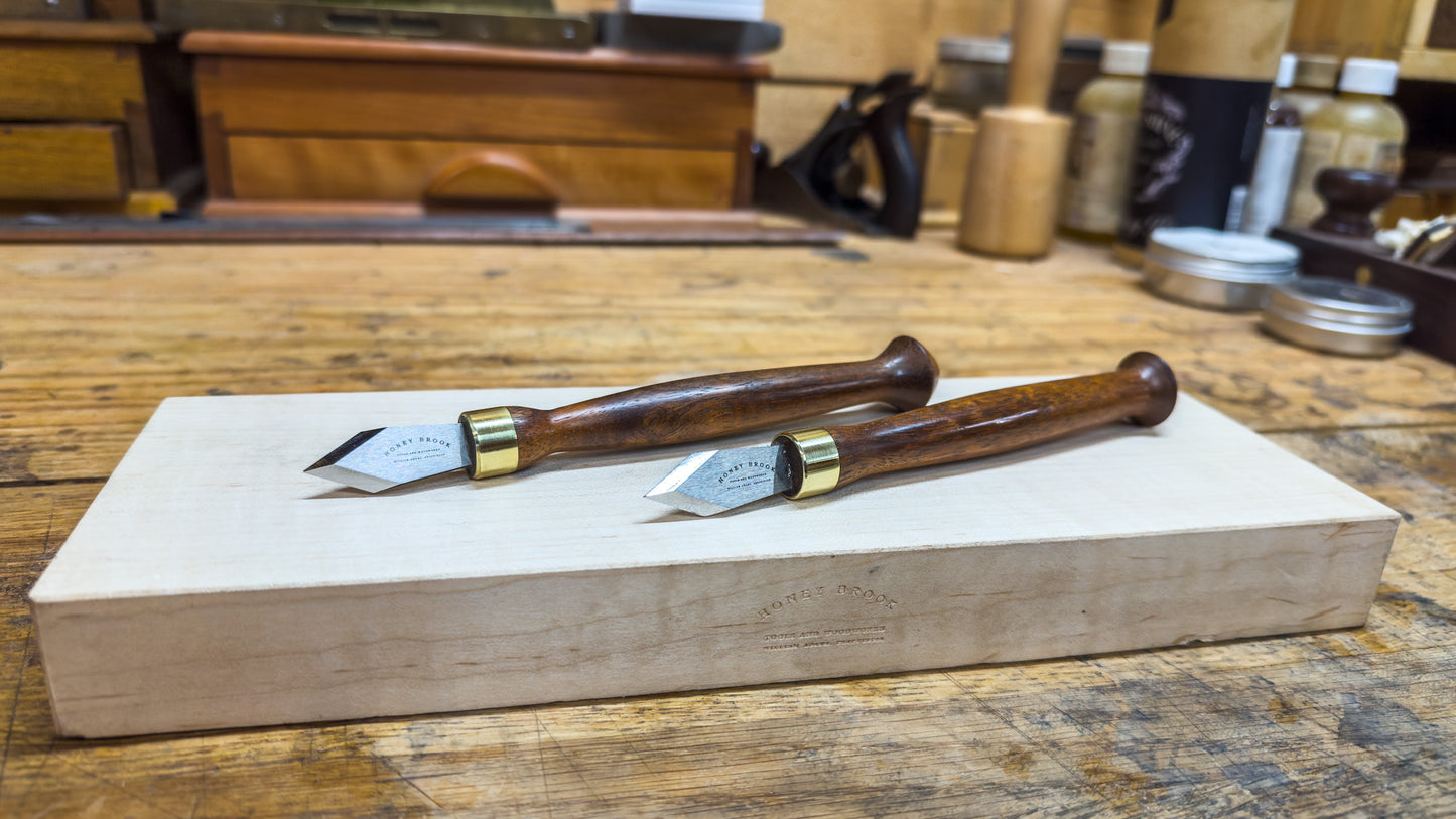 Special Edition--Honey Brook Marking Knives in Koa