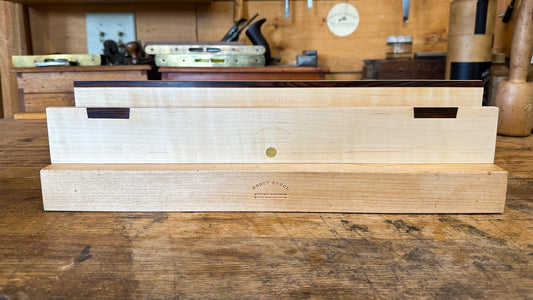 Honey Brook Winding Sticks--Limited Edition in Curly Maple with Cocobolo Sighting Inlays-Set One of Three