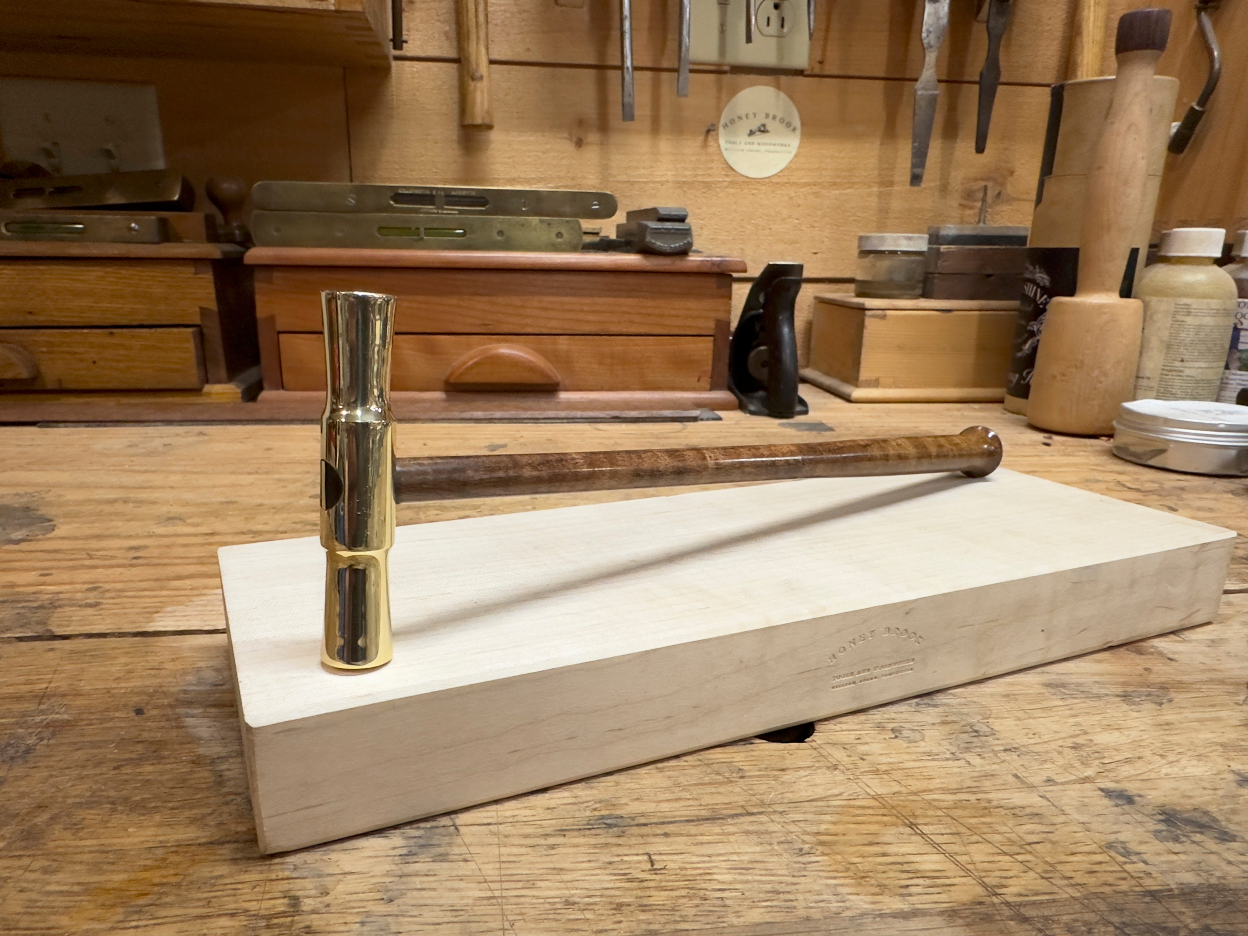 Heartwood » Blog Archive » Plane iron adjustment hammer