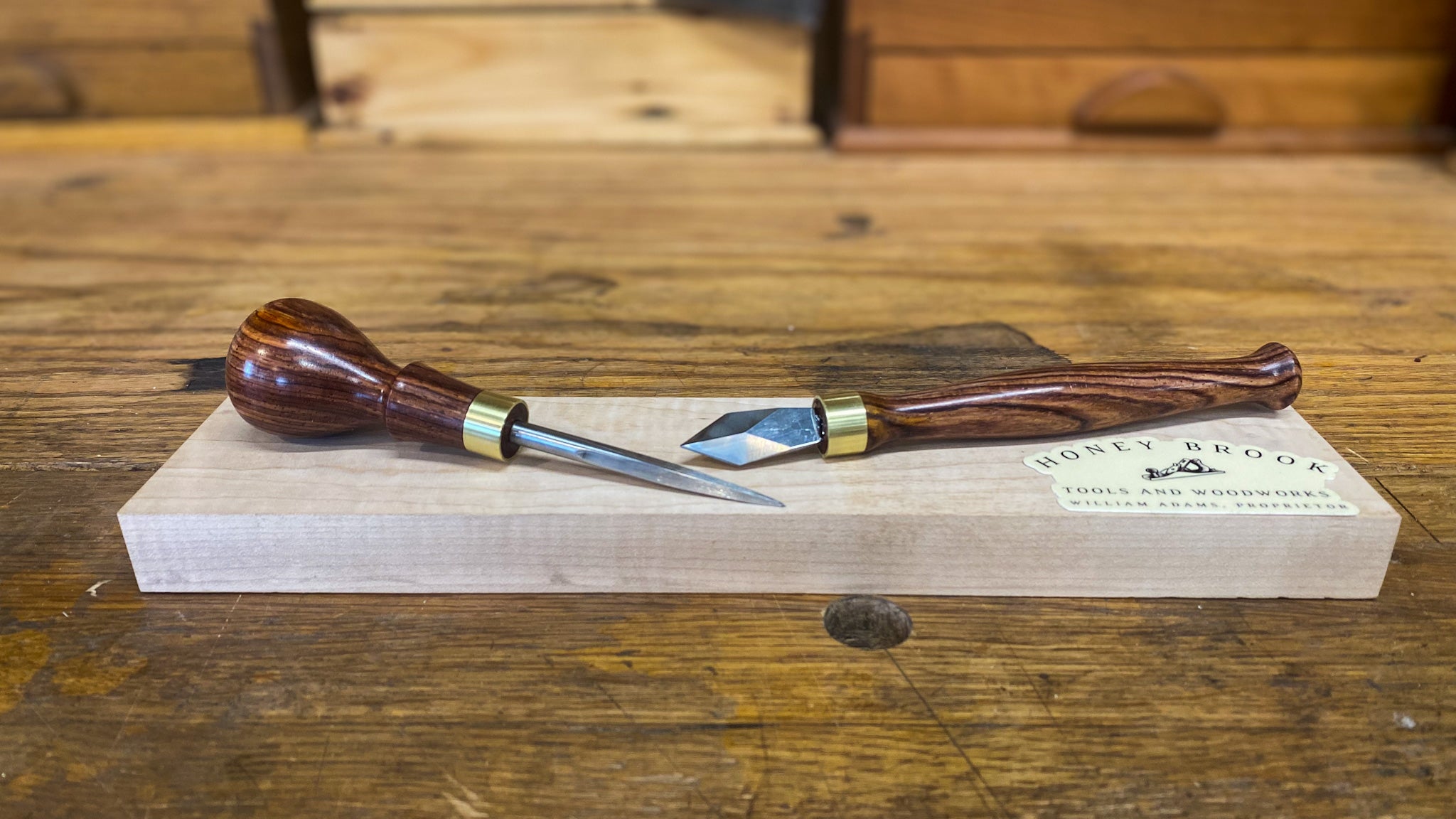 Honey Brook Birdcage Awl Honey Brook Tools and Woodworks, LLC